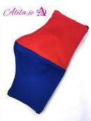 Blue &amp;amp; Red "Clontarf" Ladies Face Covering