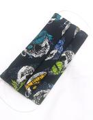 Children's Cotton Pirate Skull Print Face Covering