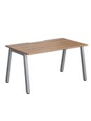 1400mm Single Bench Add-On Desk – American Walnut