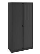 Black Bisley Essential Tambour Cabinet - 1970mm High