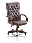 Chesterfield Executive Office Chair - Burgundy image