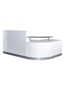 Classic Reception Desk - White