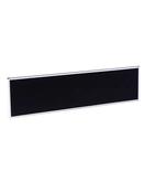 1400mm Office Desk Dividers - Black image