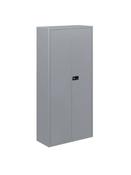 Bisley Economy 1950mm Stationery Cupboard - Goose Grey