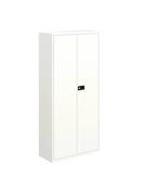 Bisley Economy 1950mm Stationery Cupboard - Traffic White