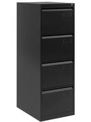 Bisley AOC Contract 4 Drawer Filing Cabinet - Black