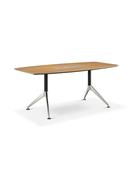 American Walnut NERO Boardroom Table - 1800mm Wide