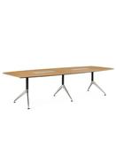 American Walnut NERO Executive Boardroom Table - 3000mm Wide