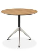 American Walnut NERO Executive Round Table - 1000mm