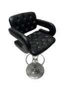 ♻️ Used Black Button Stool