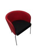 Used Inspiral Tub Chair - Red and Black