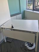 Used Konig + Neurath Executive White Desk -1800mm image