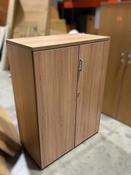 Used Actiu 1130mm Storage Cupboard - Portofino Cherry image