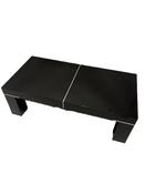 Used Black Coffee Table - 1000mm image
