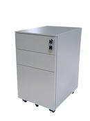 Silver Grey GO Slimline Mobile Pedestal image