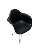 Used Black Eames Style DAR Poly Chair image