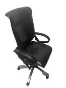 Used Black Leather VERCO Executive Office Chair image