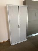 Used Grey JG 2m Tambour Cabinet