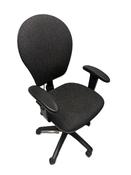 Used Lyreco GL6 Ergonomic Operator Chair - Charcoal