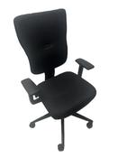 Used Black Steelcase Let's B Ergonomic Operator Office Chair image