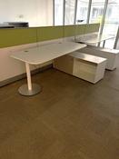 Used BENE KT Manager Desk - White