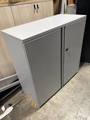 Used Grey KNOLL Stationery Cabinet - 1025mm High