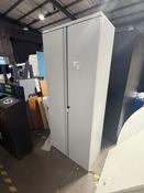 Used Grey KNOLL Stationery Cabinet - 1920mm High