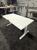 Used White Bisley MOVE Sit-Stand Office Desk
