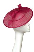 Fushia Pink Headpiece with Roses for Hire (PK58)