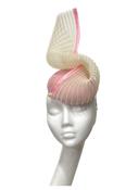 Pink &amp; Ivory Headpiece for Hire (PK18) image