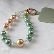 Green Phone Wristlet image
