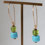 Ocean Glass Earrings