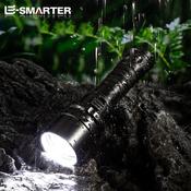 Scuba Light Led 200,000 LM LED Diving Flashlight - 200M Waterproof Underwater Scuba Torch With Batteries image