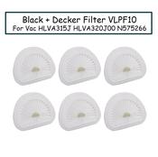 Black And Decker Handheld Vacuum Filters Genuine Black &amp; Decker VLPF10 Replacement Pleated Hand Vacuum Filter – NIB image