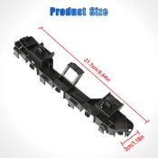 2014 Accord Coupe Front Bumper Cover 2pc Front Bumper Retainer Bracket Set – For 2013-2017 Honda Accord Sedan – Left &amp; Right image