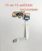Replacement Power Button Board With Cable For HP 15-f100dx, 15-f009wm, 15-f010dx Hp 15 Dw 1083 Wm image