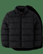 A2Z 4 Kids® Boys Padded Bubble Jacket – Black, Winter School Coat, 100% Polyester Straight Jacket For Kids image