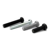 Metric Bolt Set 50-Pack M20 X 1.5mm Fine Thread Hex Head Bolts, 80mm Length, Grade 8.8 Steel, Black Oxide Finish By Emfast image