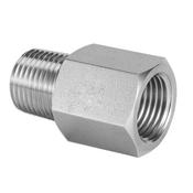 304 Stainless Steel Reducer – 1-1/4" BSP Male To 1" BSP Female Pipe Fitting Stainless Steel Pipe Fittings image