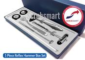 Chiropractic Massager S.S Neurological Hammer Set (4 Pieces) – Reflex Hammers For Chiropractic, Physical Therapy, And Neurology Exams