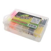 Trout Fishing Kit Trout Magnet 50-Piece TM Body Pack – Soft Rubber Worm Bait By Leland Lures image