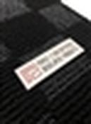 Fiat 500 Floor Mats Phase 2 Motortrend P2M Checkered Race Floor Mats For Mazda MX-5 ND (2016+) &amp; Fiat 124 – Dark Grey image
