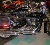 Suzuki Boulevard C50 Front Fender 4XL Black Motorcycle Cover – Fits Suzuki Boulevard C50, C50T, C90, M90, M109R image
