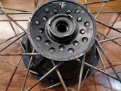 Yamaha YZ125 1981-1983 Aluminum Wheel Rim Set – Gold, Front 21 + Rear 18 YZ 125 Parts image
