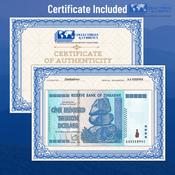 Zimbabwe 2008 Lot Of 20 Zimbabwe 100 Trillion Dollar Banknotes - AA/2008 Series - Uncirculated - P-91 image