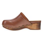 White Mountain Shoes Women's Leather Clogs - Comfortable Casual Slip-Ons Clog Leather Upper Casual Comfort Shoes For Women image