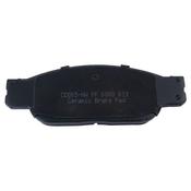 Detroit Axle Front Ceramic Brake Pads With Hardware – For Ford Thunderbird Lincoln LS Jaguar S-Type 2000-2005 Brake Pad Part Number image