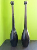 Steel Clubs For Training Dangerously Fit Steel Clubs (5lb To 65lb) – Indian Club Bells For Gym &amp; Home Training image