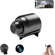 VIMEL 4K Mini Security Camera – Motion Detection, Portable DVR, Indoor Home Surveillance Mini Spy Camera No Wifi Needed image