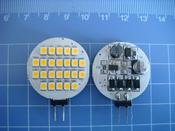 G4 Bulb Led 10-Pack G4 Bi-Pin LED Bulbs – 24-1210 SMD LED, AC12V/DC 12-24V, Warm White – Great For Landscape Or Cabinet Lighting image